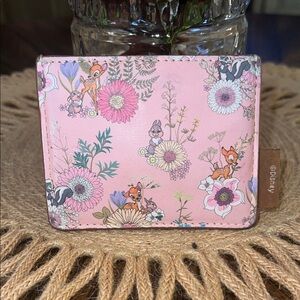 Loungefly Disney Bambi Cardholder Wallet Flower Thumper